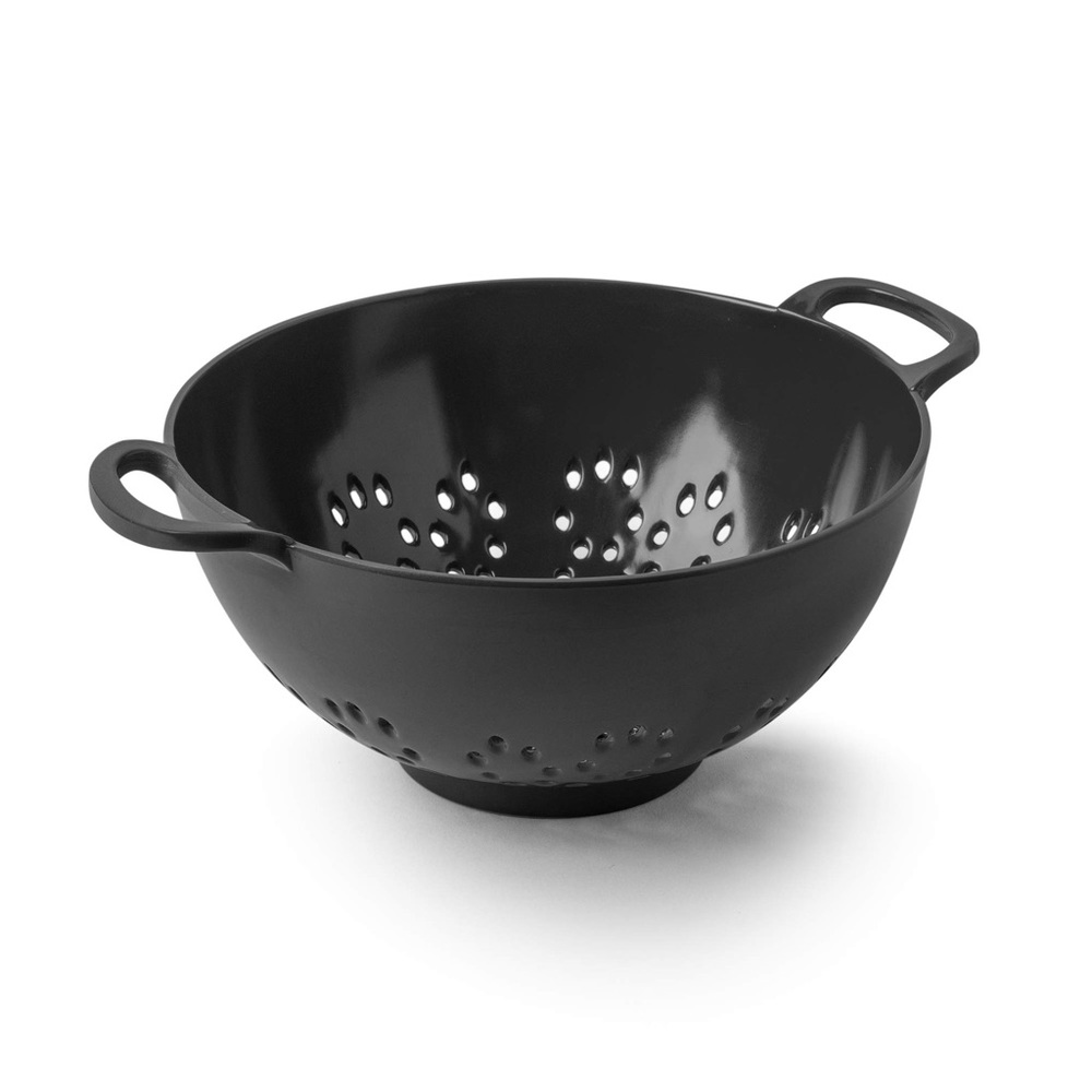Zeal Premium Melamine Colander Small in Dark Gray